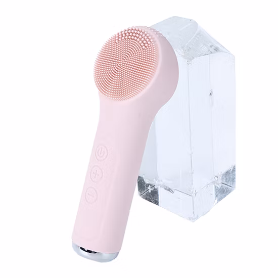 新着スキンケア機器美顔器電動洗顔ブラシ防水ソフトシリコーン洗顔ブラシ