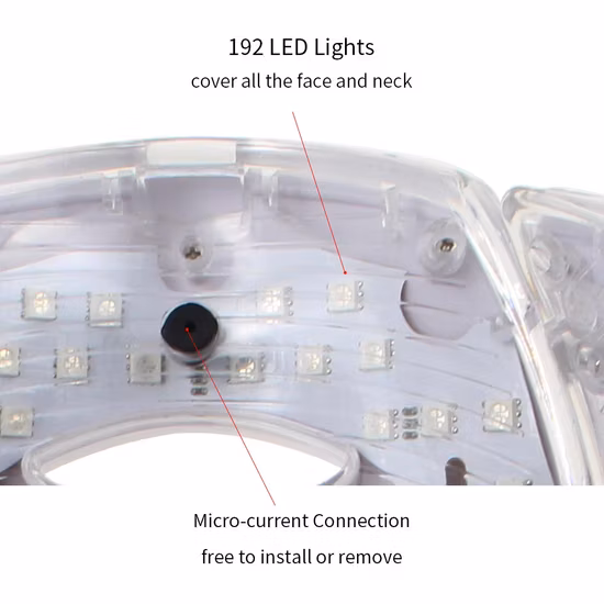 LED フェイス マスク LED ネック マスク Yyr 工場直販 LED フェイス ネック マスク