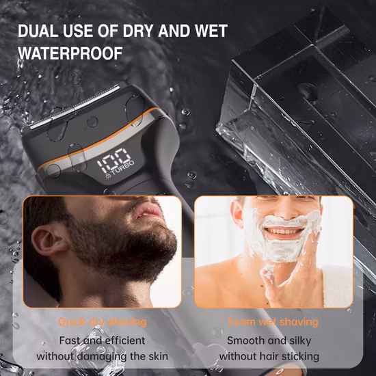 電気レザー充電式電気メンズゼロシェーバーサロン理容シェーバー用